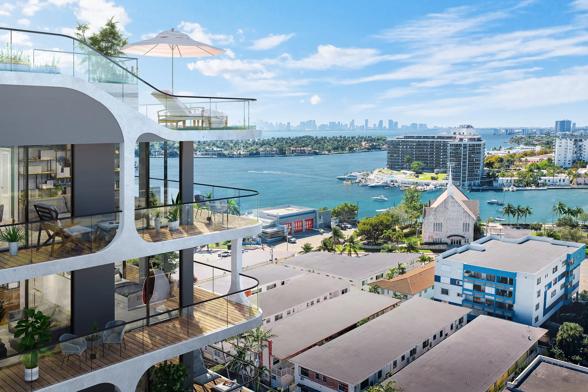 Ella Miami Beach vista a&eacute;rea